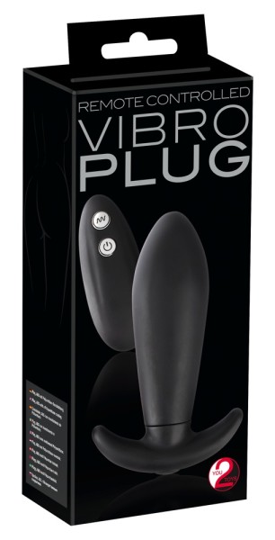 Remote Controlled Vibroplug: Vibro-Analplug, schwarz - vergleichen und günstig kaufen Remote Controlled Vibroplug: Vibro-Analplug, schwarz - vergleichen und günstig kaufen